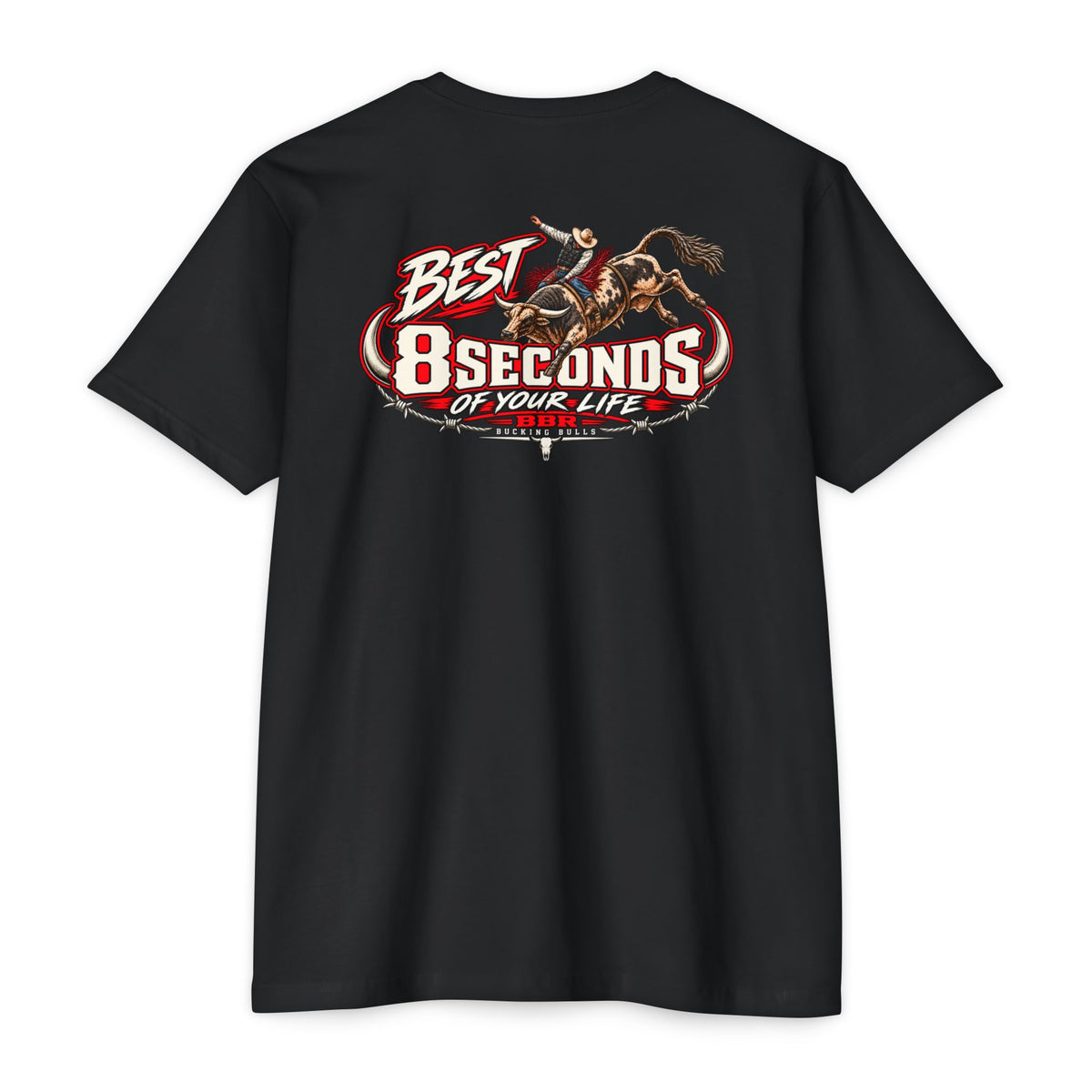 8 Seconds - BBR Apparel Co. T-Shirt